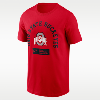 Ohio State Primetime Logo Mantra Men's Nike College T-Shirt. Nike.com